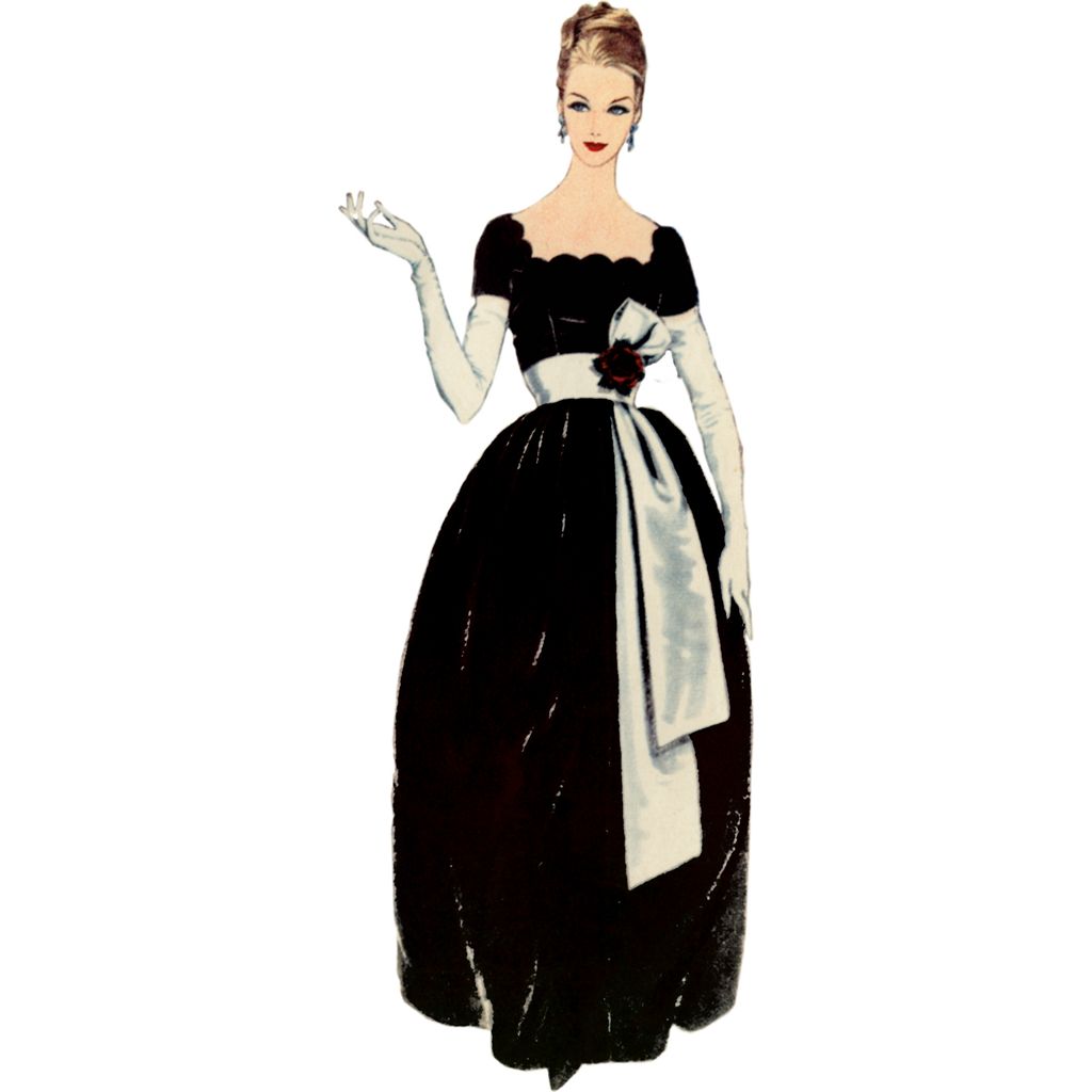 Vogue Pattern V2101 Misses Dress with Belt and Sash 2101 Image 3 From Patternsandplains.com