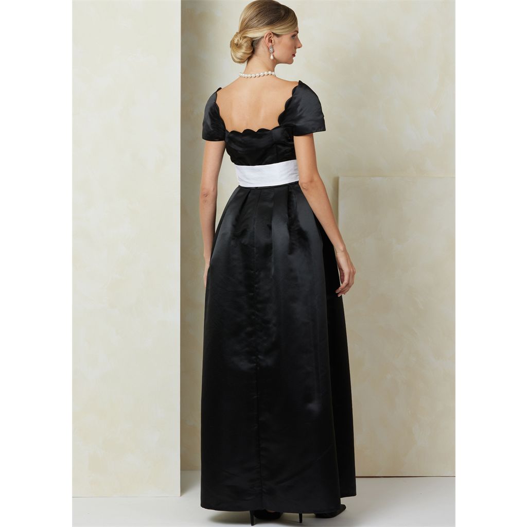 Vogue Pattern V2101 Misses Dress with Belt and Sash 2101 Image 6 From Patternsandplains.com