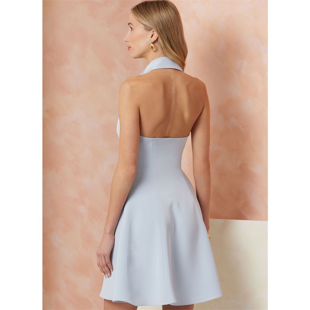 Vogue Pattern V2103 Misses Dress in Two Lengths and Tie Belt 2103 Image 6 From Patternsandplains.com