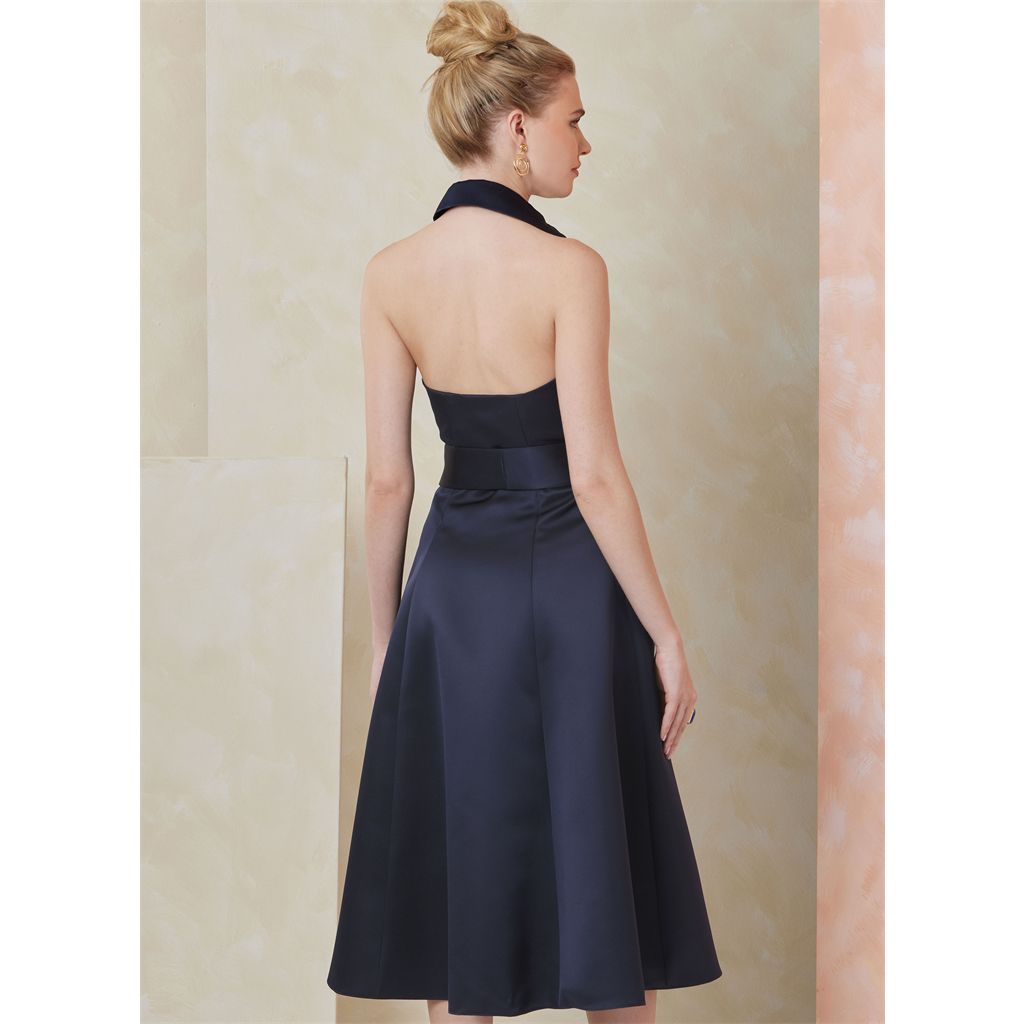 Vogue Pattern V2103 Misses Dress in Two Lengths and Tie Belt 2103 Image 7 From Patternsandplains.com