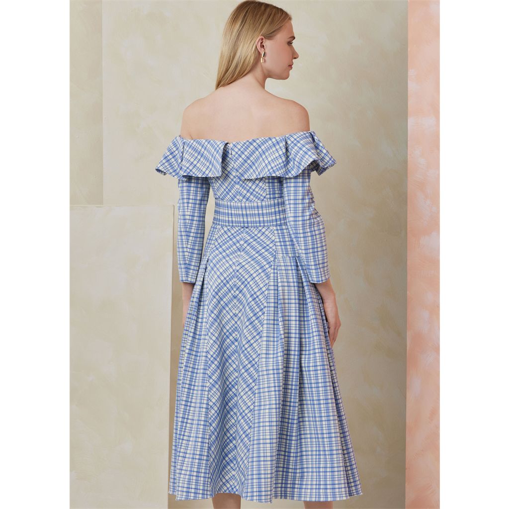 Vogue Pattern V2104 Misses Dress and Belt 2104 Image 4 From Patternsandplains.com