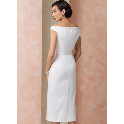Vogue Pattern V2105 Misses Dress with Petite Lines and Belt 2105 Image 6 From Patternsandplains.com