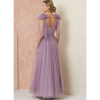 Vogue Pattern V2108 Misses Gown by Badgley Mischka 2108 Image 3 From Patternsandplains.com