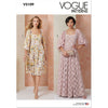 Vogue Pattern V2109 Misses Gown in Two Lengths 2109 Image 1 From Patternsandplains.com