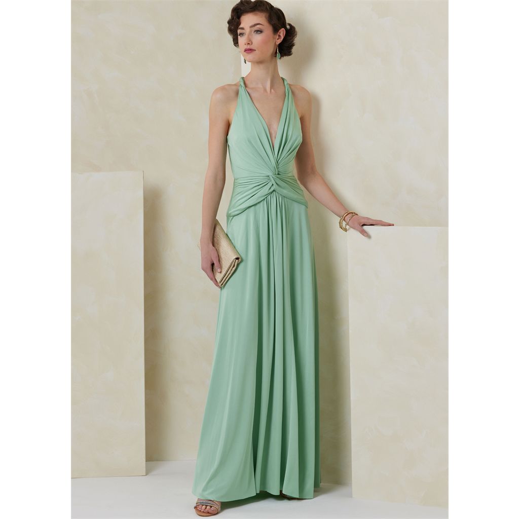 Vogue Pattern V2110 Misses Gown 2110 Image 2 From Patternsandplains.com