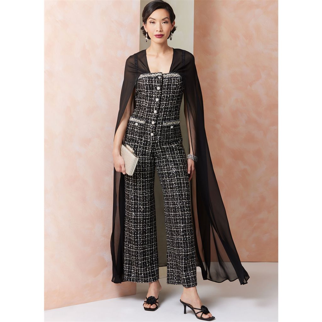 Vogue Pattern V2111 Misses Jumpsuits 2111 Image 3 From Patternsandplains.com