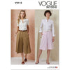 Vogue Pattern V2115 Misses Shorts in Two Lengths 2115 Image 1 From Patternsandplains.com