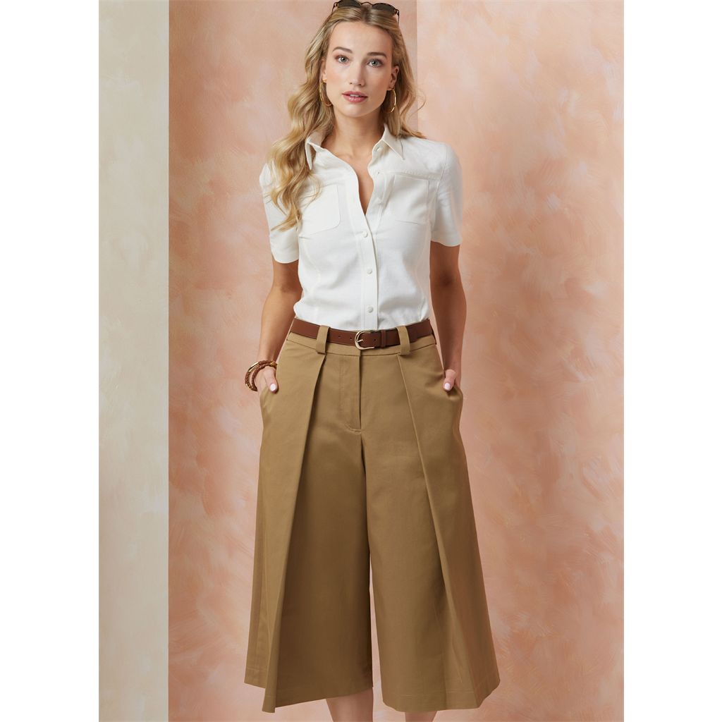 Vogue Pattern V2115 Misses Shorts in Two Lengths 2115 Image 3 From Patternsandplains.com