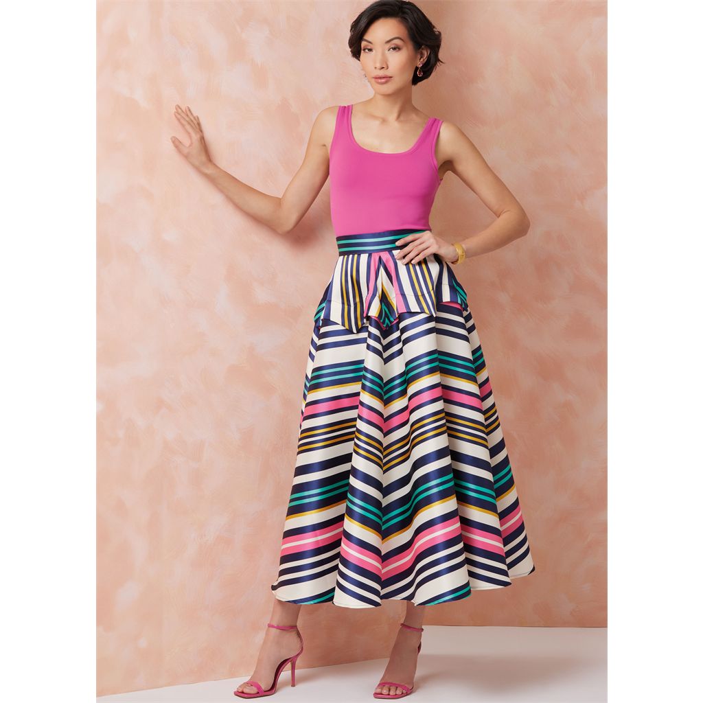 Vogue Pattern V2116 Misses Skirt in Two Lengths 2116 Image 3 From Patternsandplains.com