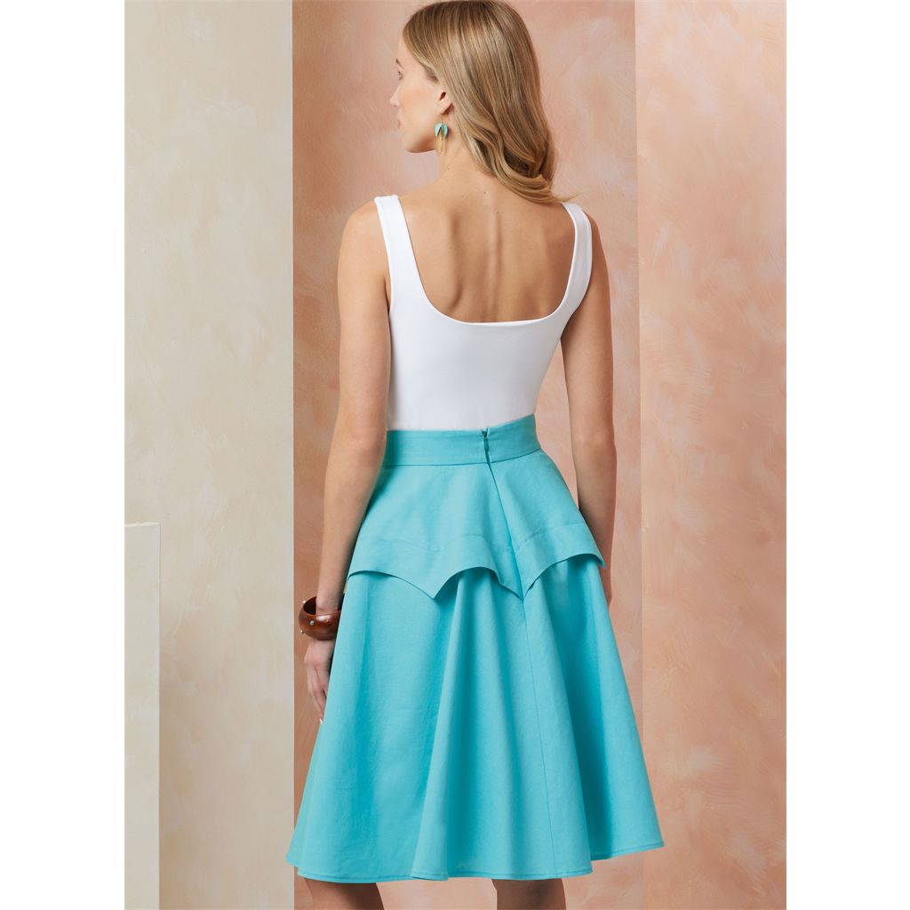 Vogue Pattern V2116 Misses Skirt in Two Lengths 2116 Image 5 From Patternsandplains.com