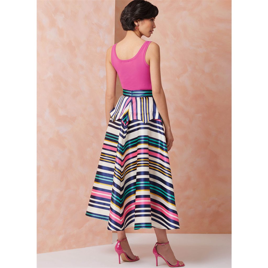 Vogue Pattern V2116 Misses Skirt in Two Lengths 2116 Image 6 From Patternsandplains.com