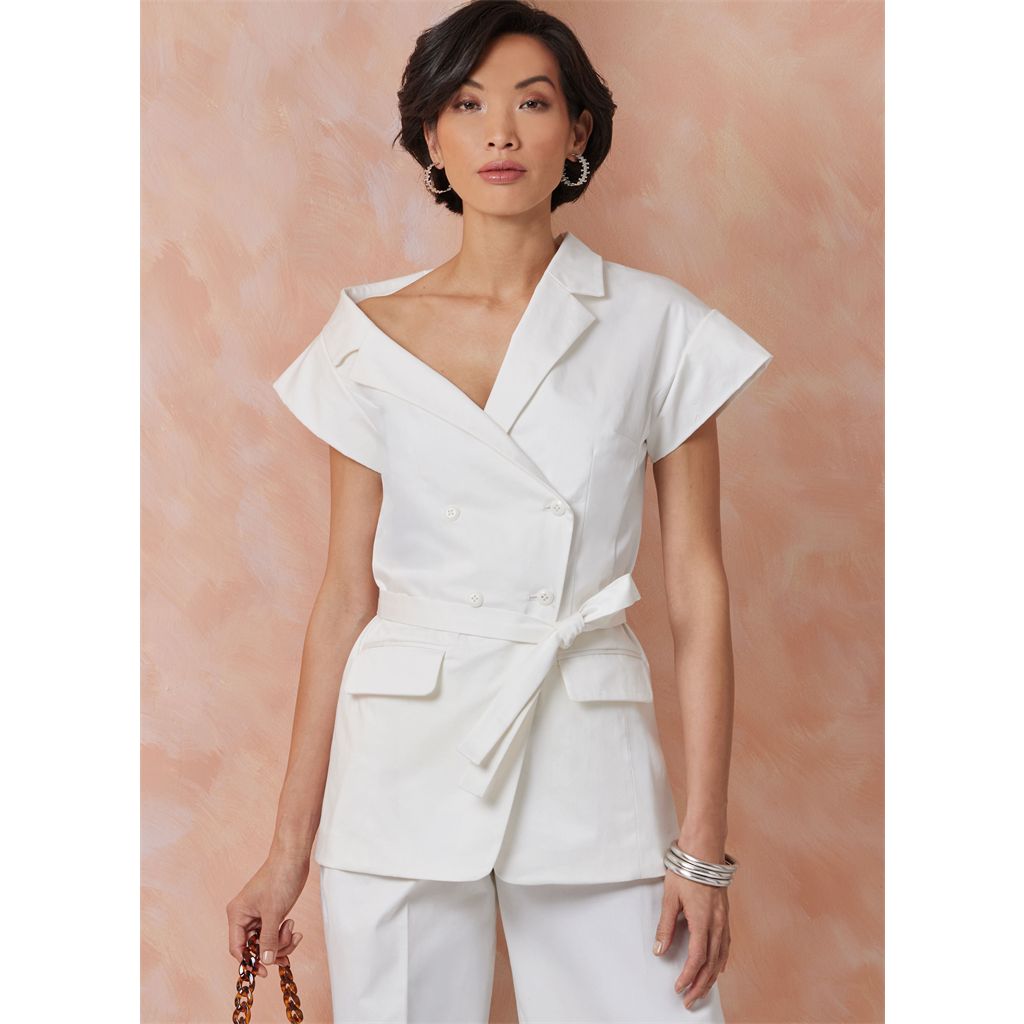 Vogue Pattern V2117 Misses Jacket and Pants 2117 Image 2 From Patternsandplains.com