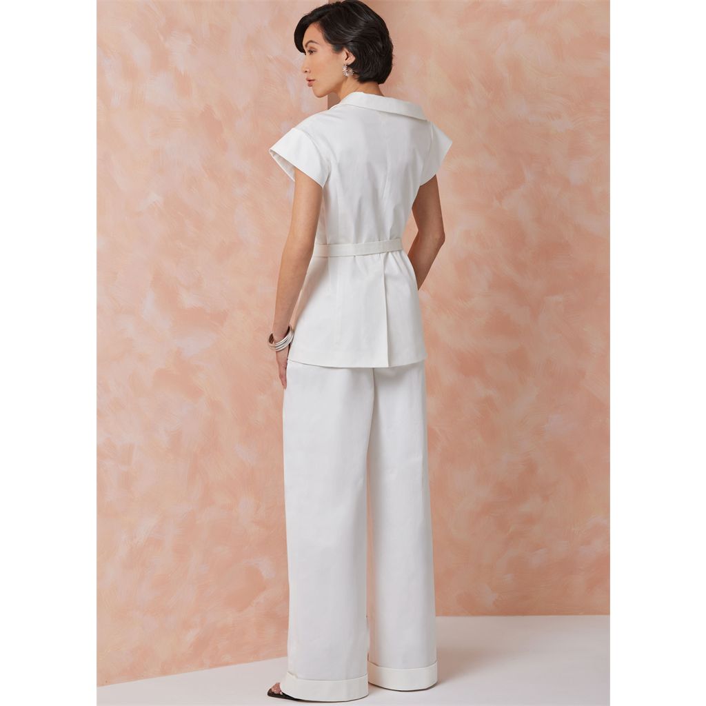 Vogue Pattern V2117 Misses Jacket and Pants 2117 Image 5 From Patternsandplains.com