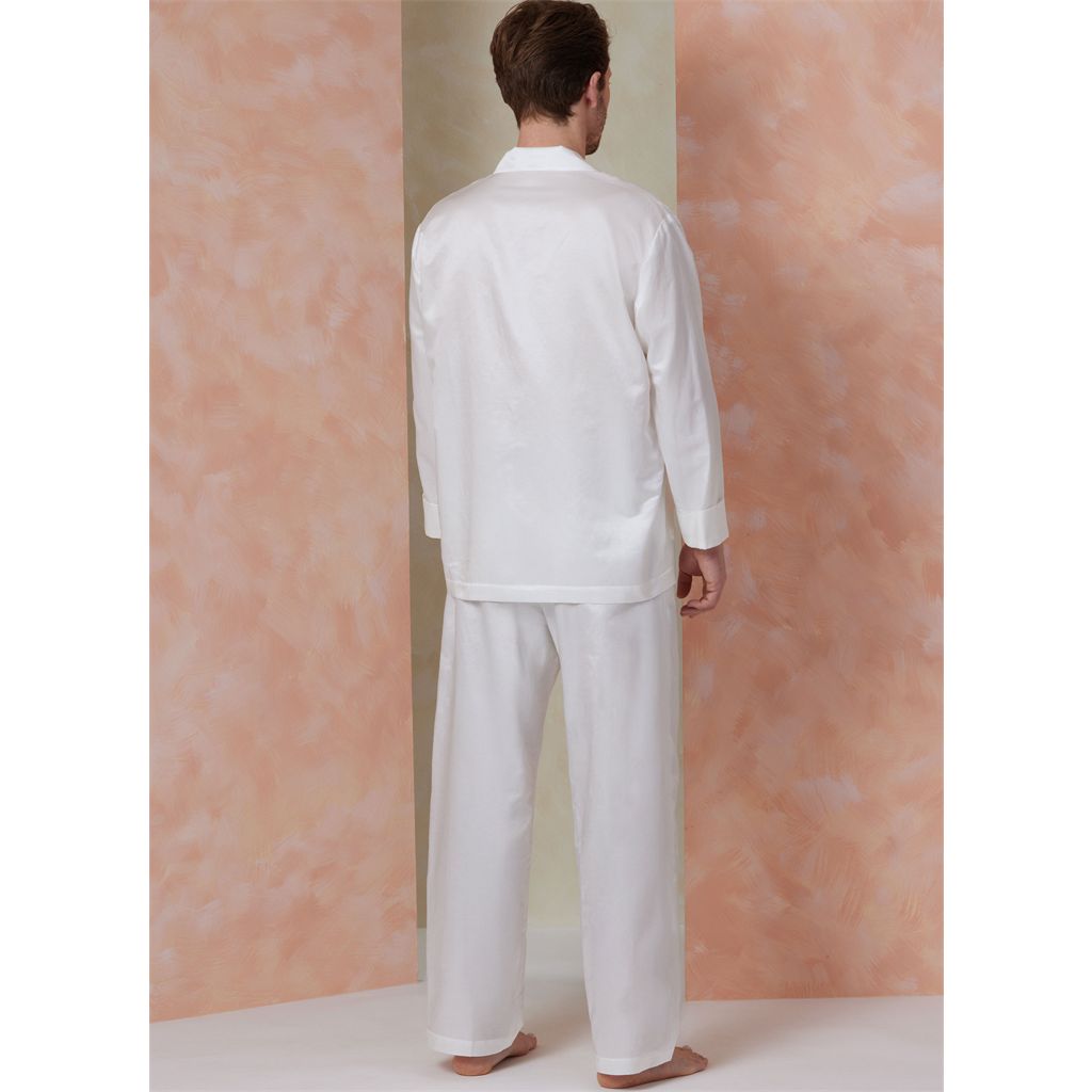 Vogue Pattern V2121 Mens PYjamas 2121 Image 9 From Patternsandplains.com