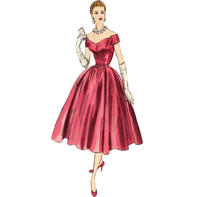 Vogue Pattern V2123 Misses Evening Dress 2123 Image 2 From Patternsandplains.com