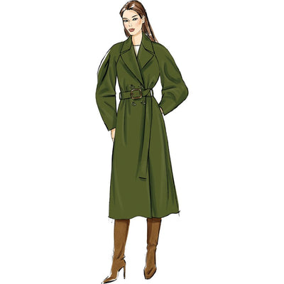 Vogue Pattern V2137 Misses Trench Coat and Belt 2137 Image 2 From Patternsandplains.com