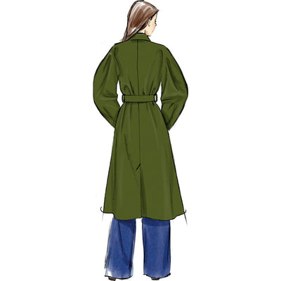 Vogue Pattern V2137 Misses Trench Coat and Belt 2137 Image 3 From Patternsandplains.com