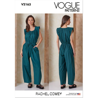 Vogue Pattern V2163 Misses Jumpsuit by Rachel Comey 2163 Image 1 From Patternsandplains.com