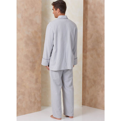 Vogue Pattern V2168 Unisex Robe Pajama Pants and Shorts 2168 Image 5 From Patternsandplains.com