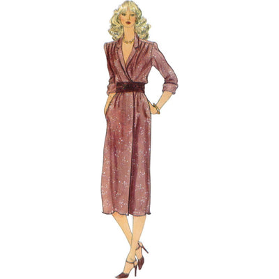 Vogue Pattern V2171 1970s Misses Vintage Dress Top and Skirt 2171 Image 2 From Patternsandplains.com