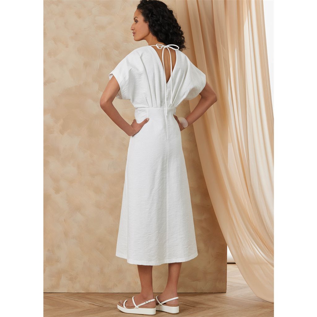 Vogue Pattern V2176 Misses Midi Dress by Rachel Comey 2176 Image 3 From Patternsandplains.com