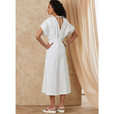 Vogue Pattern V2176 Misses Midi Dress by Rachel Comey 2176 Image 3 From Patternsandplains.com