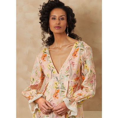 Vogue Pattern V2189 Misses Caftan Dress 2189 Image 3 From Patternsandplains.com