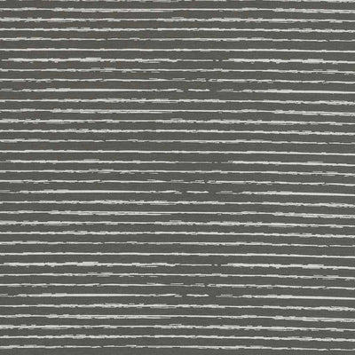 Arizona - Smoke Grey Sketch Stripe, Single Jersey Cotton Elastane Print Fabric Main Image from Patternsandplains.com