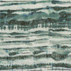 Aruba - Green Shoreline Stripe Viscose Crinkle Fabric Main Image from Patternsandplains.com