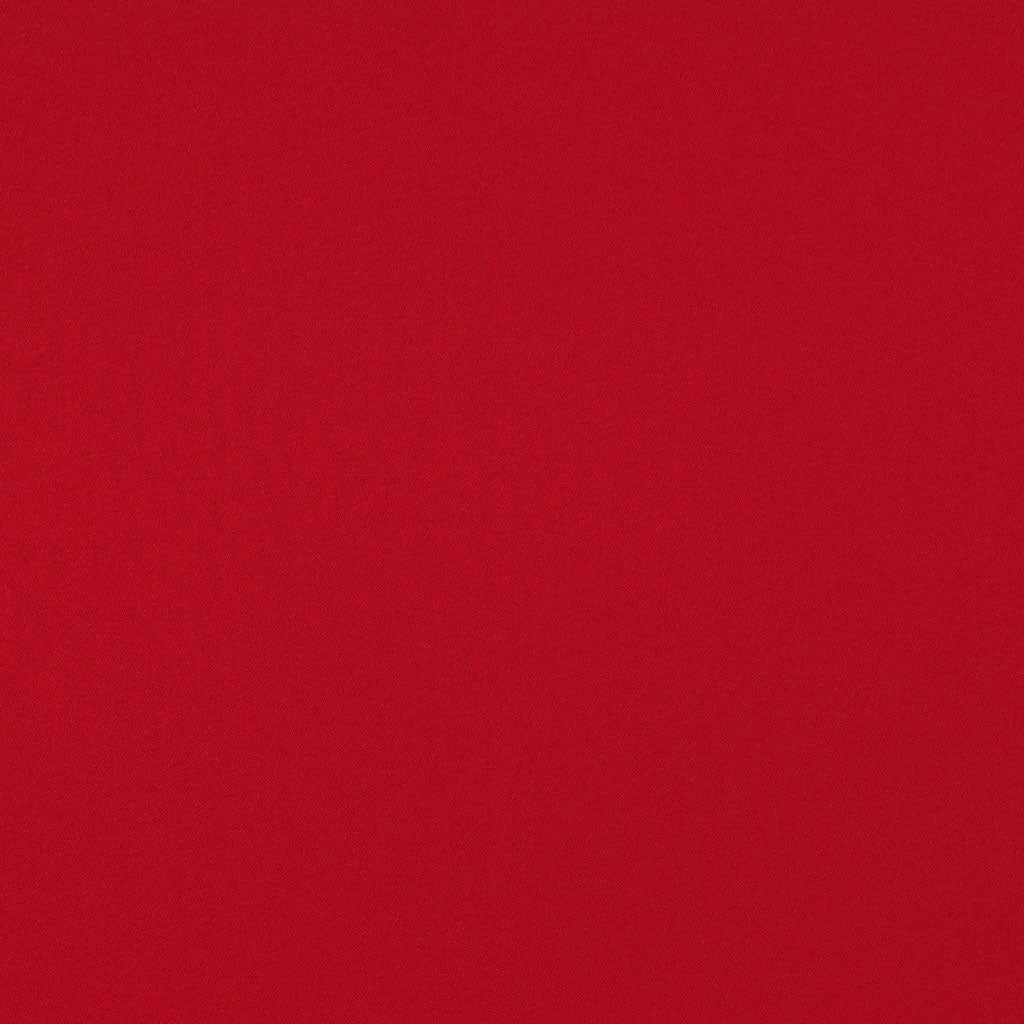 Bloomsbury - Carmine Red Crepe Stretch Woven Suiting Fabric Main Image from Patternsandplains.com