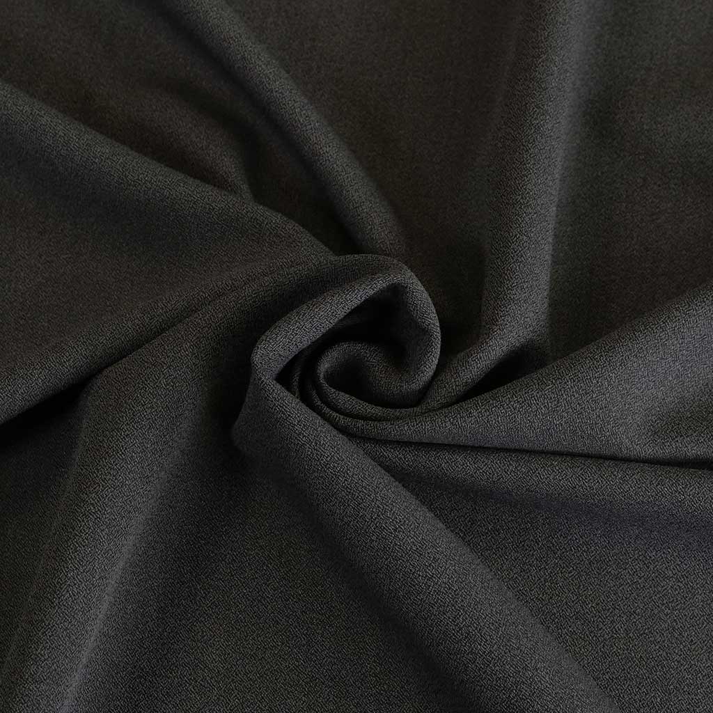 Bloomsbury - Grey Mix Crepe Stretch Woven Suiting Fabric