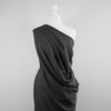 Bloomsbury - Grey Mix Crepe Stretch Woven Suiting Fabric Mannequin Wide Image from Patternsandplains.com