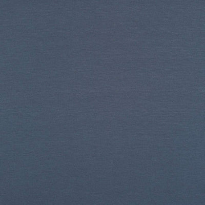 Camas - Midnight Blue Viscose Elastane Single Jersey Fabric Main Image from Patternsandplains.com