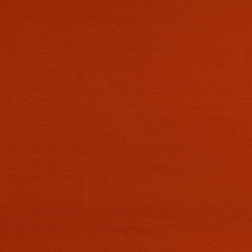 Camas - Pumpkin Viscose Elastane Single Jersey Fabric Main Image from Patternsandplains.com