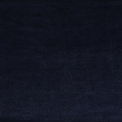 Carlotta Navy Stretch Panne Velvet Jersey Fabric from John Kaldor Main Image from Patternsandplains.com