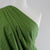 Carolina - Parakeet Green, Geometric Embroidered Cotton Woven Fabric Mannequin Close Up Image from Patternsandplains.com