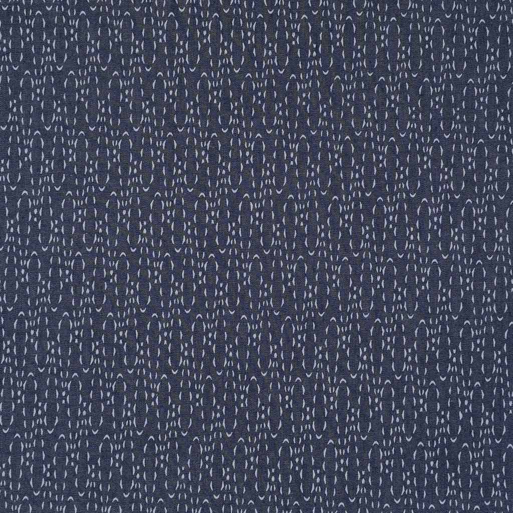 Denim Print Casted Loops Cotton Woven Fabric by Art Gallery Fabrics Main Image from Patternsandplains.com
