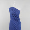 Fuji - Cobalt Blue Bamboo and Elastane Rib Knit Fabric Mannequin Wide Image from Patternsandplains.com