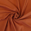 Fuji - Dark Amber Bamboo and Elastane Rib Knit Fabric Detail Swirl Image from Patternsandplains.com