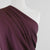 Liege - Damson Viscose Linen Silky Noil Woven Fabric Mannequin Close Up Image from Patternsandplains.com