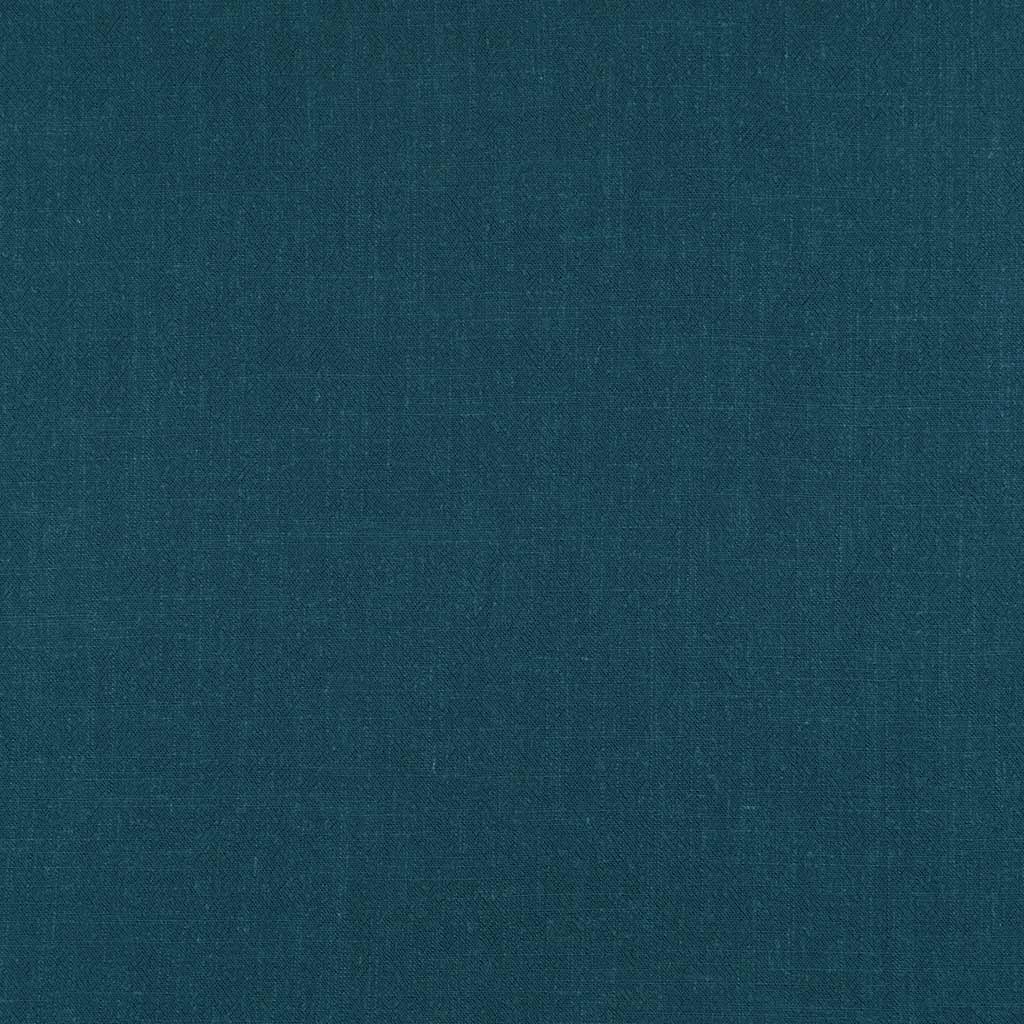 Liege - Harbour Blue Viscose Linen Silky Noil Woven Fabric Main Image from Patternsandplains.com