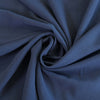 Madison - Dark Slate Blue Viscose Crepe Woven Fabric Detail Swirl Image from Patternsandplains.com