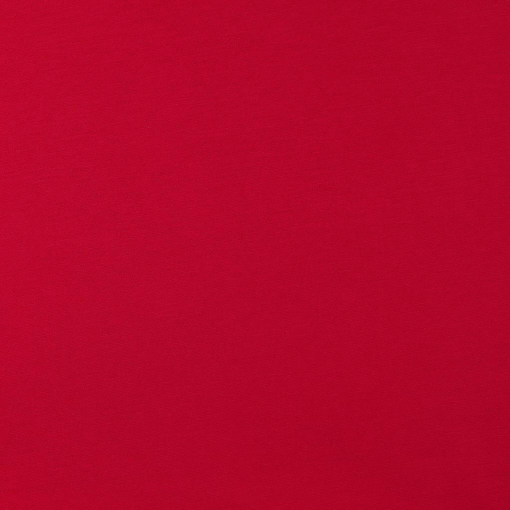 Milan - Bright Red Viscose Rich Ponte de Roma Fabric Main Image from Patternsandplains.com