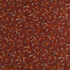 Monroe - Rust Jumbled Woven Crepe Fabric Main Image from Patternsandplains.com