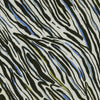 Palermo - Blue Ebb & Flow Viscose Linen Woven Fabric Main Image from Patternsandplains.com