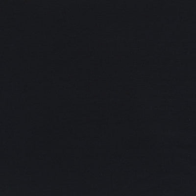 Rome - Black, Viscose Rich Heavy Ponte de Roma Stretch Fabric Detail Swirl Image from Patternsandplains.com