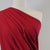 Rome Real Red, Viscose Rich Heavy Ponte de Roma Stretch Fabric Mannequin Closeup Image from Patternsandplains.com