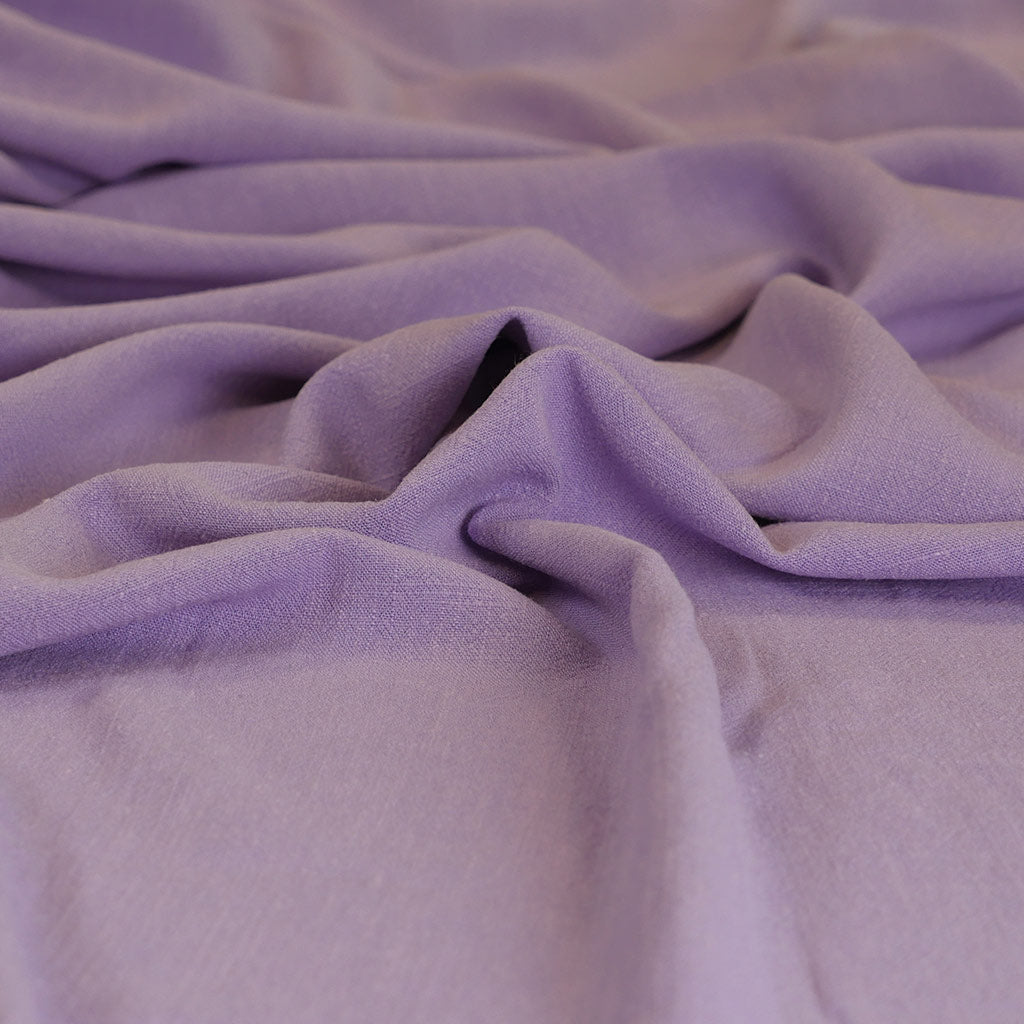 Spa - Heather, Viscose and Linen Woven Fabric Feature Image from Patternsandplains.com