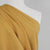Spa - Honey Yellow, Viscose and Linen Woven Fabric Mannequin Close Up Image from Patternsandplains.com