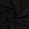 Sparks - Black Scuba Crepe Stretch Fabric Detail Swirl Image from Patternsandplains.com